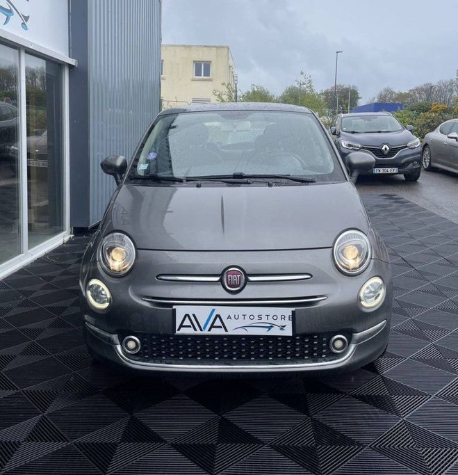 Fiat 500 1.2 8v 69ch Eco Pack Lounge BLANC de 2018