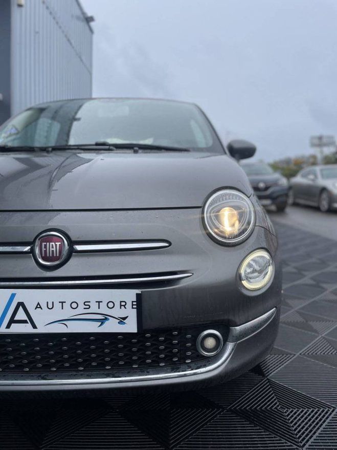 Fiat 500 1.2 8v 69ch Eco Pack Lounge BLANC de 2018