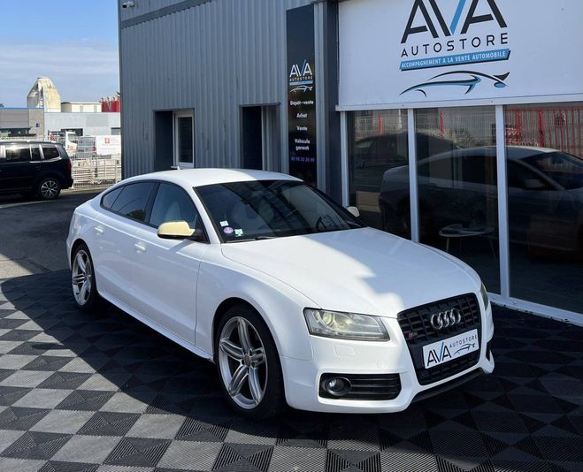 Audi S5 Sportback 3.0 V6 TFSI 333ch quattro S tr BLANC de 2010