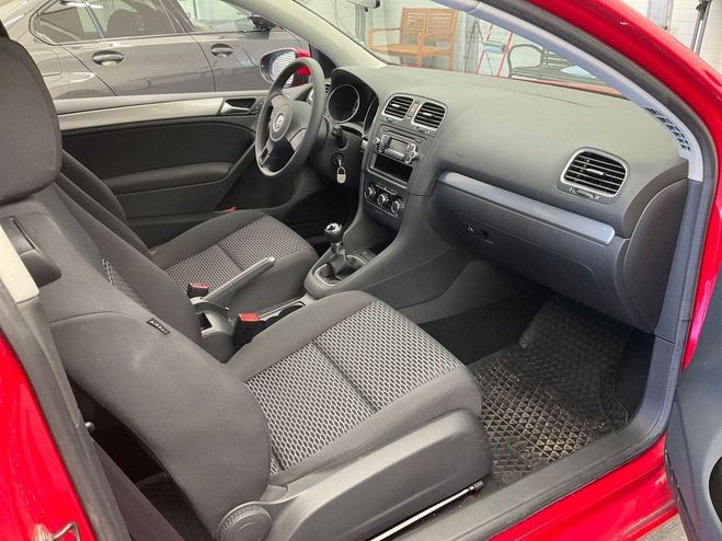 Volkswagen Golf VI 1.4 Trendline Rouge Laqu de 2010