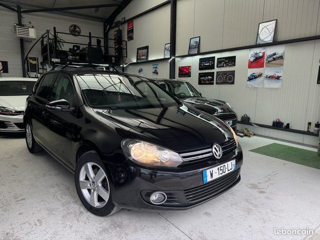 Volkswagen Golf VI 1.2 TSI DSG BOITE AUTOMATIQUE Rgulat Noir de 2010