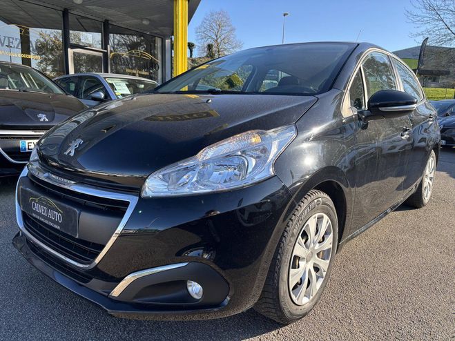 Peugeot 208 1,6 BLUE HDI 75 CH 5 PLACES NOIR de 2018