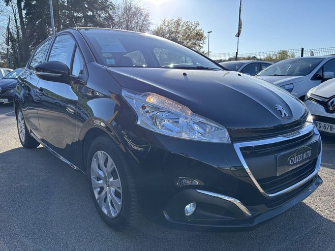 Peugeot 208 1,6 BLUE HDI 75 CH 5 PLACES NOIR de 2018
