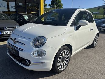  Voir détails -Fiat 500 1.2 8v 69ch Club à Lanester (56)