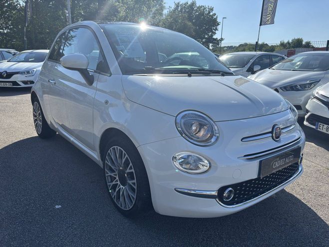 Fiat 500 1.2 8v 69ch Club BLANC de 2020