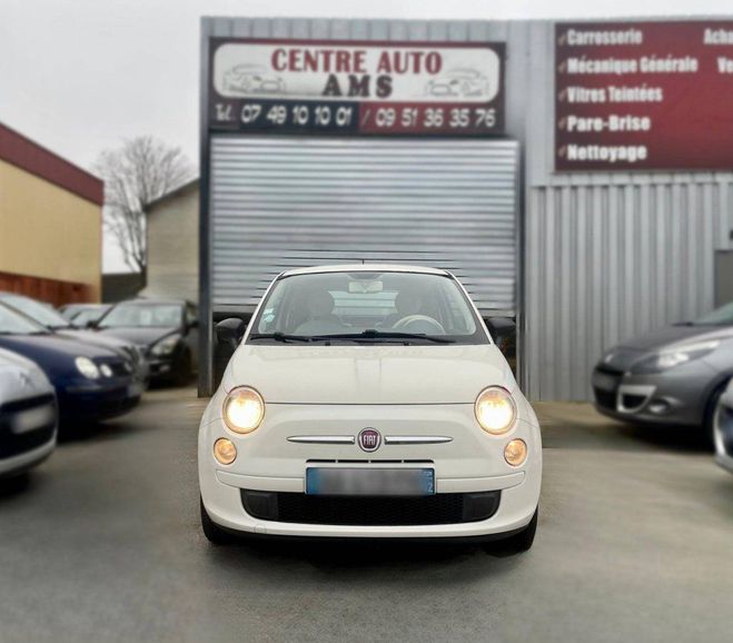 Fiat 500 1.2 8v 69ch Pop BLANC de 2009