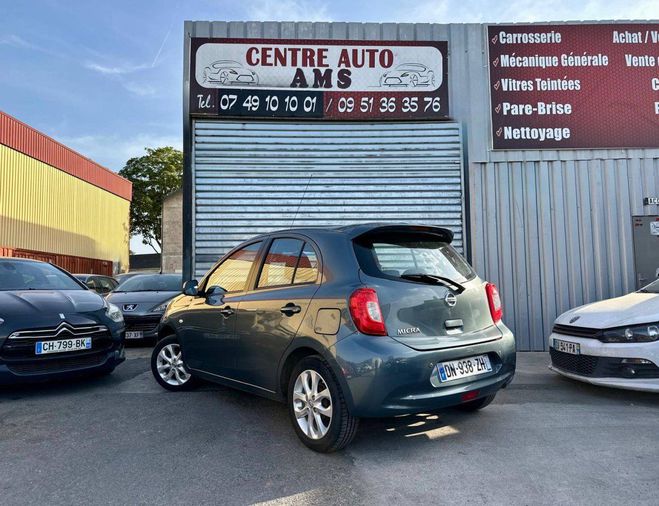 Nissan Micra IV (K13) 1.2 80ch Acenta GRIS de 2015