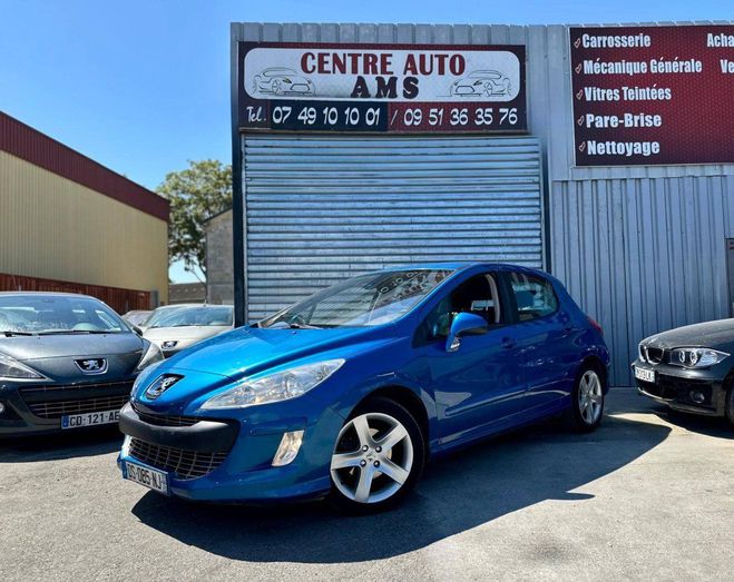 Peugeot 308 1.6 HDi110 Premium FAP BVM6 5p BLEU de 2008