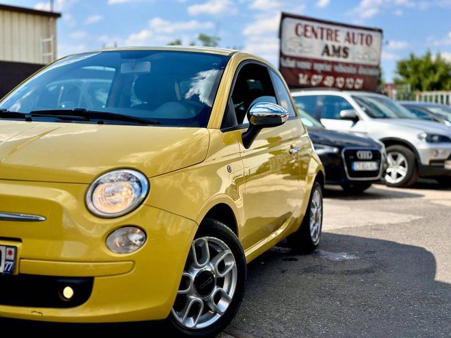Fiat 500 1.2 8v 69ch S&S Pop Dualogic JAUNE de 2010