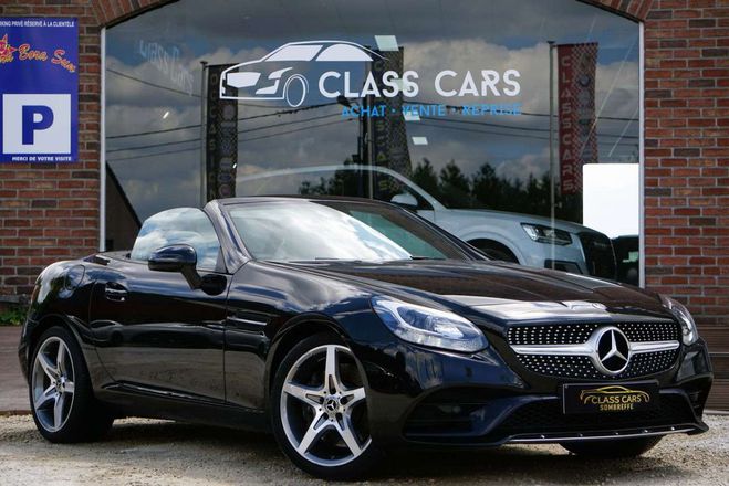 Mercedes Classe SL 180 AMG LINE ROADSTER 1ER MAIN PANO NAVI Noir Mtallis de 