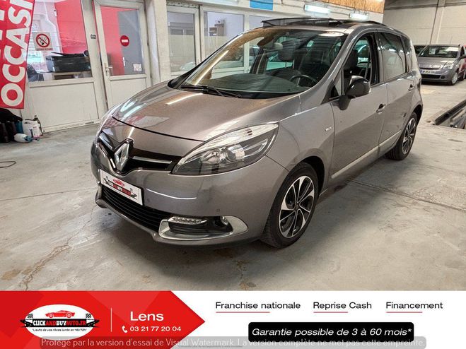 Renault Scenic 1.6 dci 130 CV BOSE / CAMERA / TOIT OUVR Gris Anthracite Verni de 2016