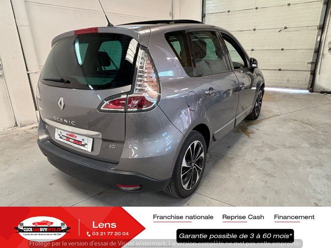 Renault Scenic 1.6 dci 130 CV BOSE / CAMERA / TOIT OUVR Gris Anthracite Verni de 2016