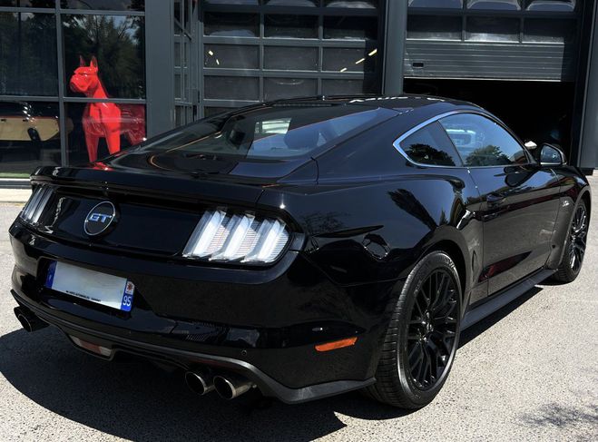 Ford Mustang GT COUPE 5.0 V8 421 Cv 1ERE MAIN ORIGINE Noir de 2018