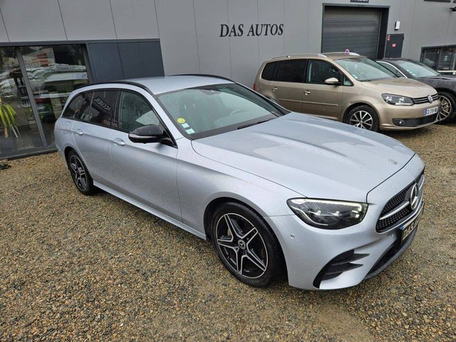 Mercedes Classe E 220d 194ch AMG Line 9G-Tronic TVA RECUP GRIS CLAIR de 2021