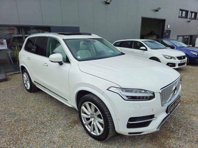 Volvo XC90 T8 Twin Engine 320 + 87ch Inscription Lu BLANC de 2017