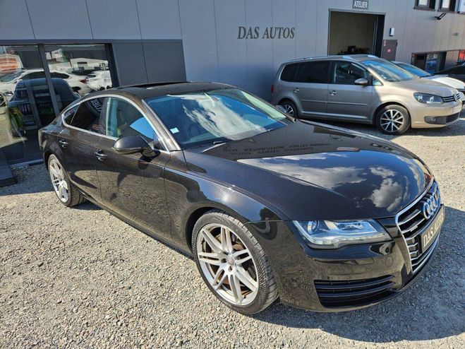 Audi A7 Sportback 3.0 V6 BiTDI 313ch Avus quattr NOIR de 2012