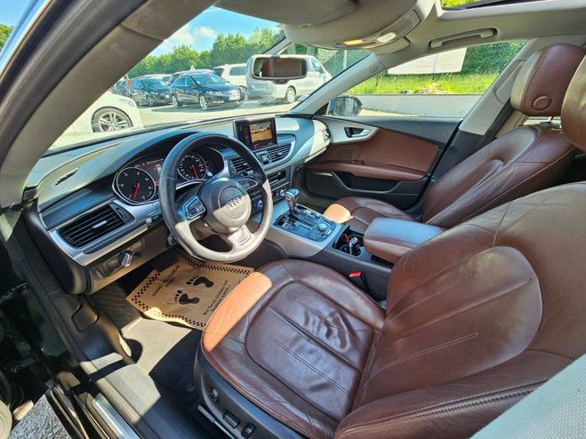 Audi A7 Sportback 3.0 V6 BiTDI 313ch Avus quattr NOIR de 2012
