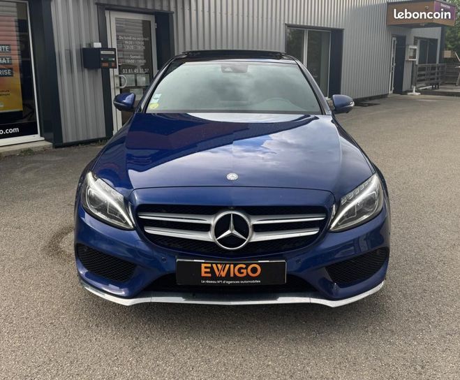 Mercedes Classe C 2.2 250 CDI 205ch SPORT LINE 4MATIC 7G-T Bleu de 2016