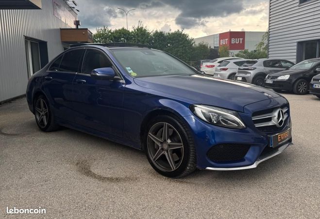 Mercedes Classe C 2.2 250 CDI 205ch SPORT LINE 4MATIC 7G-T Bleu de 2016