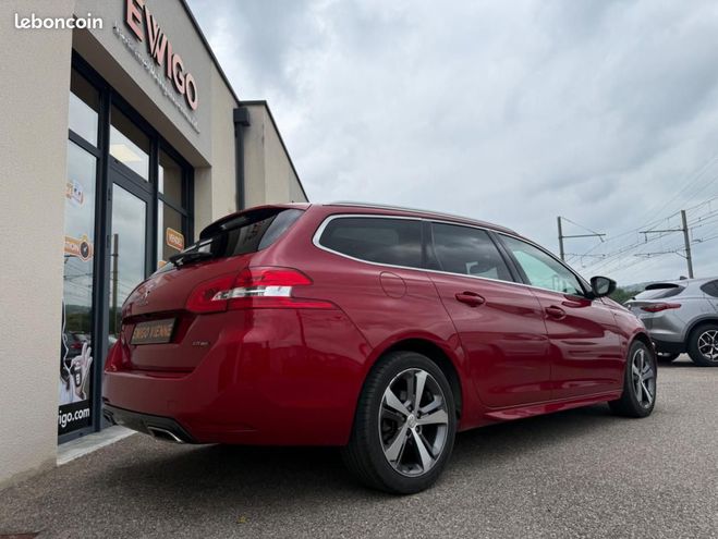 Peugeot 308 SW GENERATION-II 130CH GT Line EAT BVA C Rouge de 2017