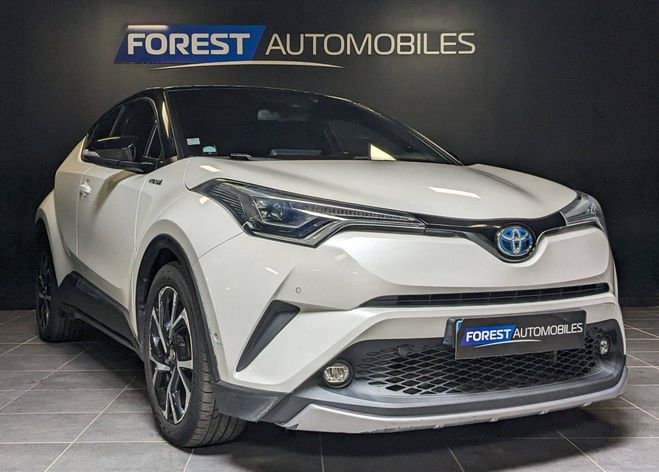 Toyota C HR 122h Graphic 2WD E-CVT / Garantie 12 Moi BLANC de 2017