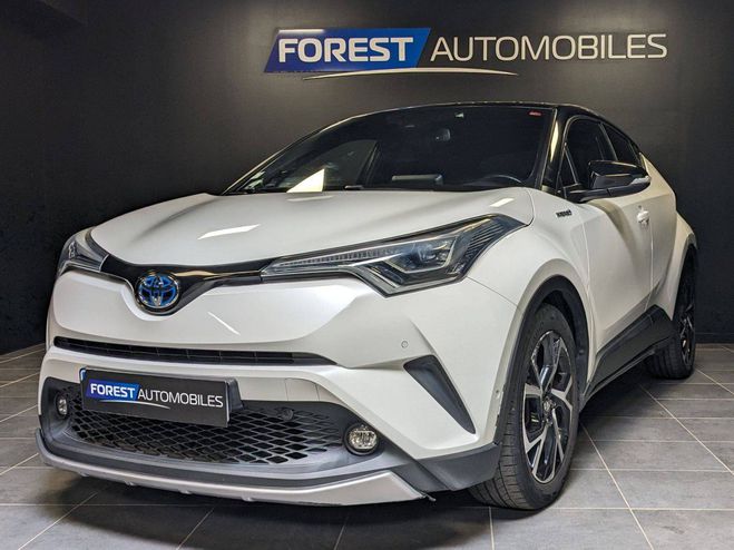 Toyota C HR 122h Graphic 2WD E-CVT / Garantie 12 Moi BLANC de 2017