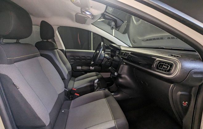 Citroen C3 1.6 BlueHDi - 75 S&S - Feel Nav Socit  BLANC de 2017