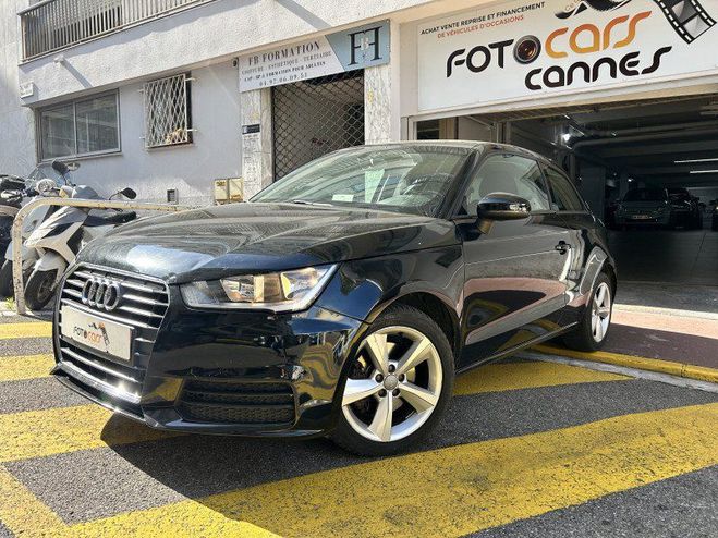 Audi A1 1.6 TDI 116CH AMBITION S TRONIC 7 Noir de 2016