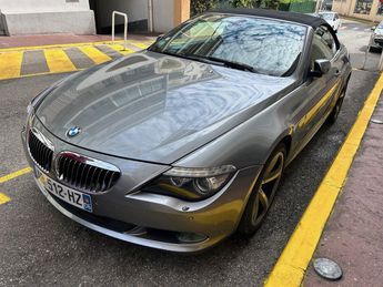  Voir détails -BMW Serie 6 CABRIOLET (E64) 650CI 367CH LUXE à Cannes (06)