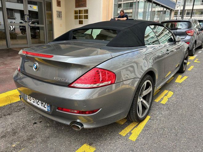 BMW Serie 6 CABRIOLET (E64) 650CI 367CH LUXE Gris F de 2009