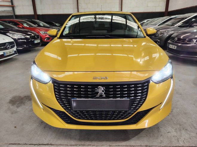 Peugeot 208 1.5 BlueHDi 100ch Allure 5p JAUNE de 2020