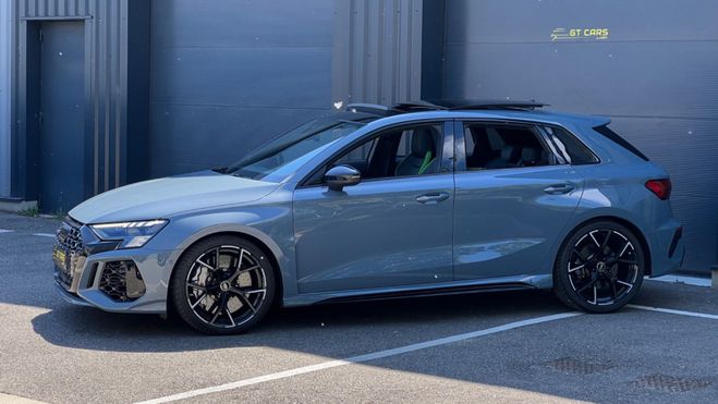Audi RS3 Sportback - LOA 990 euros par mois - Fra GRIS de 2021