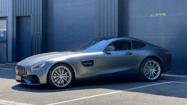 Mercedes Amg GT - LOA 990 euros par mois - 1E MAIN - pei GRIS MAT de 2018