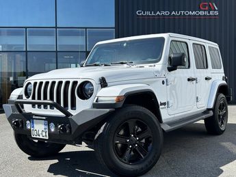  Voir détails -Jeep Wrangler UNLIMITED 2.0 T 272ch 4X4 NIGHT EAGLE CO à Pleumeleuc (35)