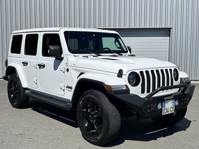 Jeep Wrangler UNLIMITED 2.0 T 272ch 4X4 NIGHT EAGLE CO BLANC de 2020