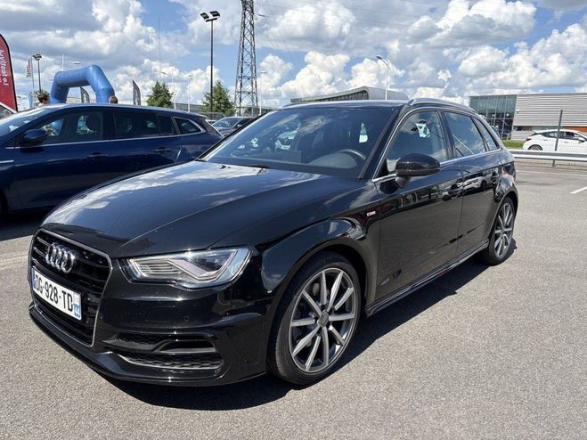 Audi A3 Sportback 1.8 TFSI 180CH S LINE S TRONIC Noir de 2014