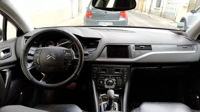Citroen C5 2.2 HDI200 FAP EXCLUSIVE   BVA6 Noir de 2012