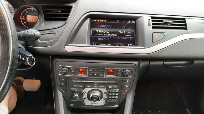 Citroen C5 2.2 HDI200 FAP EXCLUSIVE   BVA6 Noir de 2012
