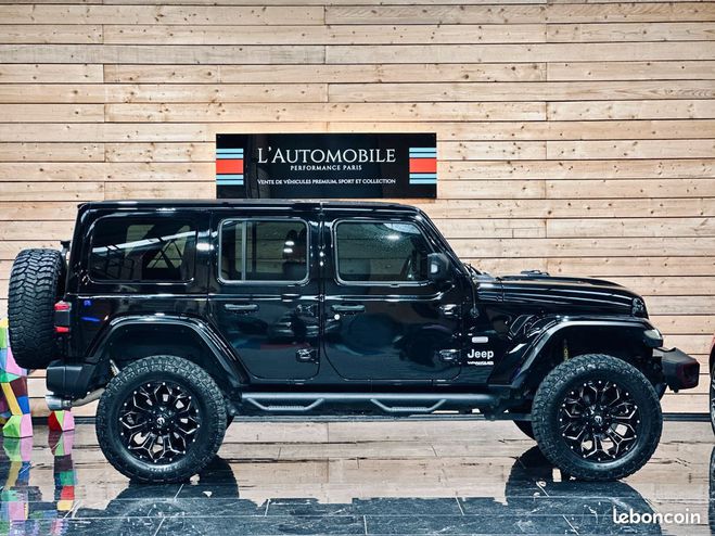 Jeep Wrangler iv unlimited 2.0 i t 272 overland auto 4 Noir de 2019