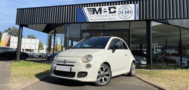 Fiat 500 0.9 8v TwinAir 105ch S&S S BLANC de 2014