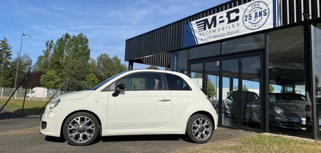 Fiat 500 0.9 8v TwinAir 105ch S&S S BLANC de 2014