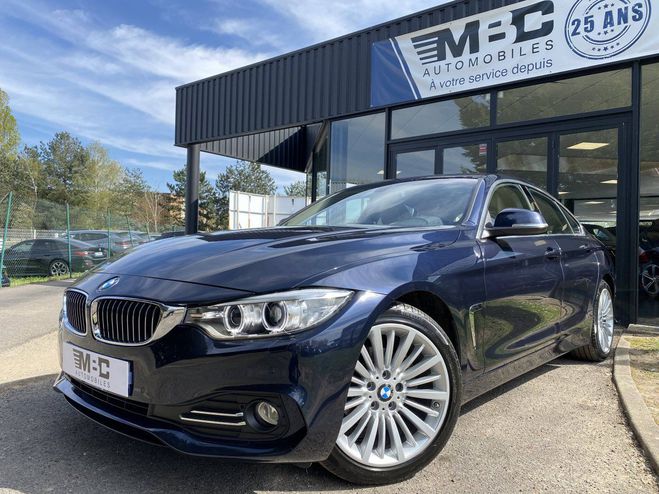 BMW Serie 4 Gran Coupe I (F36) 420iA 184ch Luxury BLEU de 2016