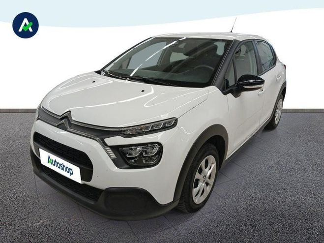 Citroen C3 1.2 PureTech 83ch S&S Feel 122-123g Blanc Banquise de 2022