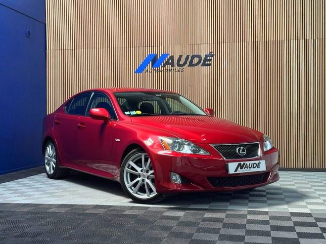 Lexus IS 250 IS250 V6 2.5 208 CH PACK SPORT ROUGE de 2006