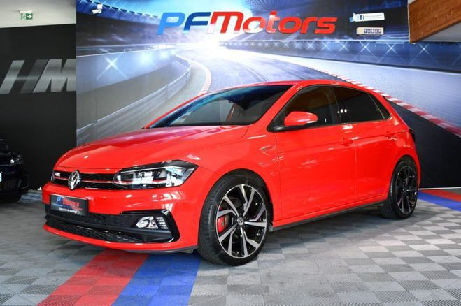 Volkswagen Polo GTI 2.0 TSI 200 DSG GPS Virtual Car Play Rouge de 2019
