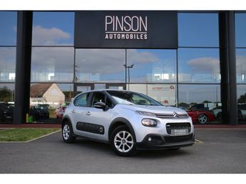  Voir détails -Citroen C3 1.2 PureTech 12V - 82 2016 BERLINE Feel  à Cercottes (45)