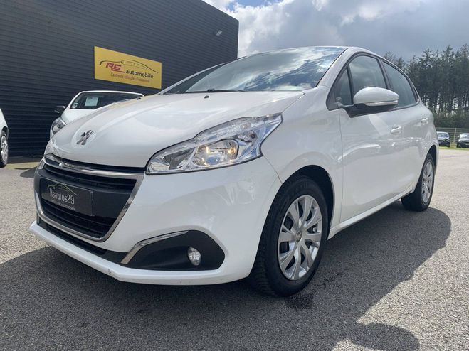 Peugeot 208 HDI 100ch GPS/CLIM/REGUL 5 PLACES BLANC de 2020