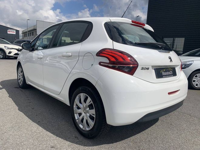 Peugeot 208 HDI 100ch GPS/CLIM/REGUL 5 PLACES BLANC de 2020