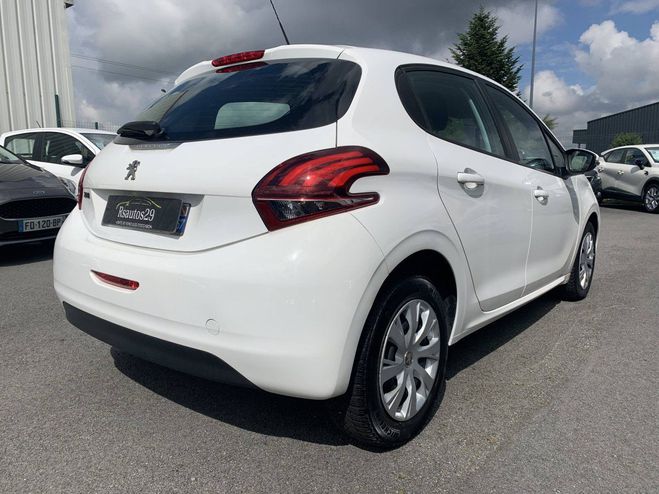 Peugeot 208 HDI 100ch GPS/CLIM/REGUL 5 PLACES BLANC de 2020