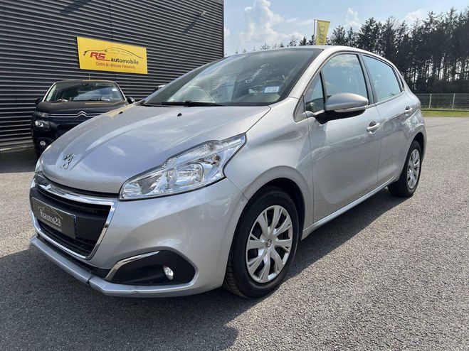 Peugeot 208 HDI 100ch BV6 CLIM/REGUL 5 PLACES GRIS CLAIR de 2018